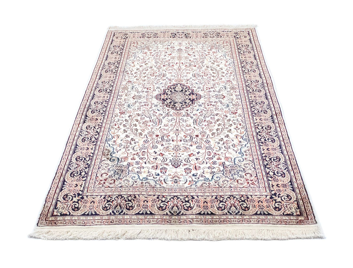 Zijden tapijt - Kashmir Silk - 161 x 93 cm - blauw