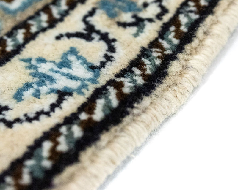 Perzisch tapijt - Nain - 60 x 40 cm - donkerblauw