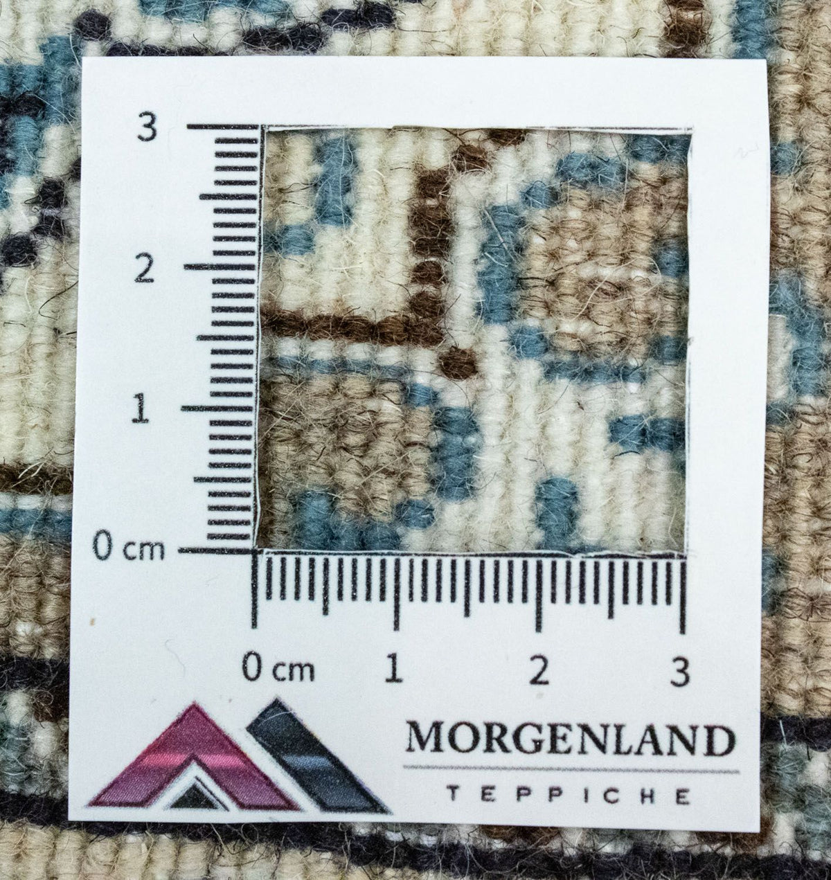 Perzisch tapijt - Nain - 60 x 40 cm - donkerblauw