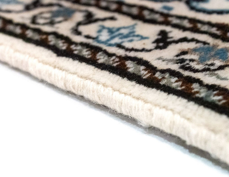 Perzisch tapijt - Nain - 60 x 40 cm - natuurlijk wit