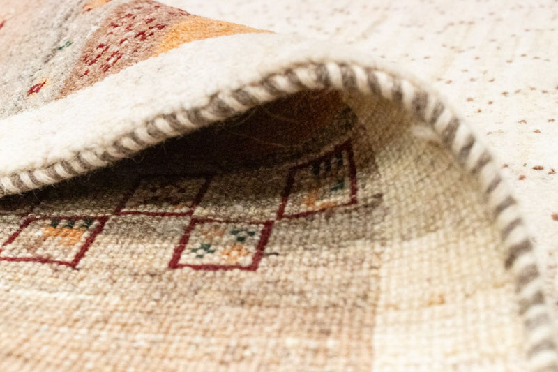 Gabbeh Tapijt - Loribaft Perzisch - 237 x 200 cm - beige