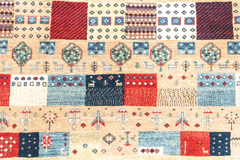 Gabbeh Tapijt - Loribaft Perzisch - 230 x 200 cm - gekleurd