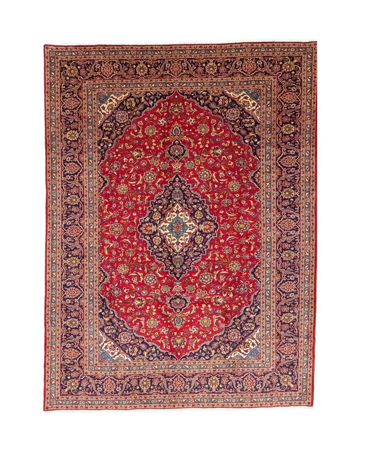 Perzisch tapijt - Keshan - 353 x 255 cm - rood