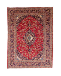 Perzisch tapijt - Keshan - 353 x 255 cm - rood