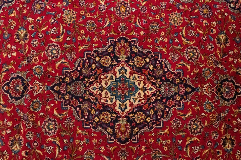 Perzisch tapijt - Keshan - 353 x 255 cm - rood