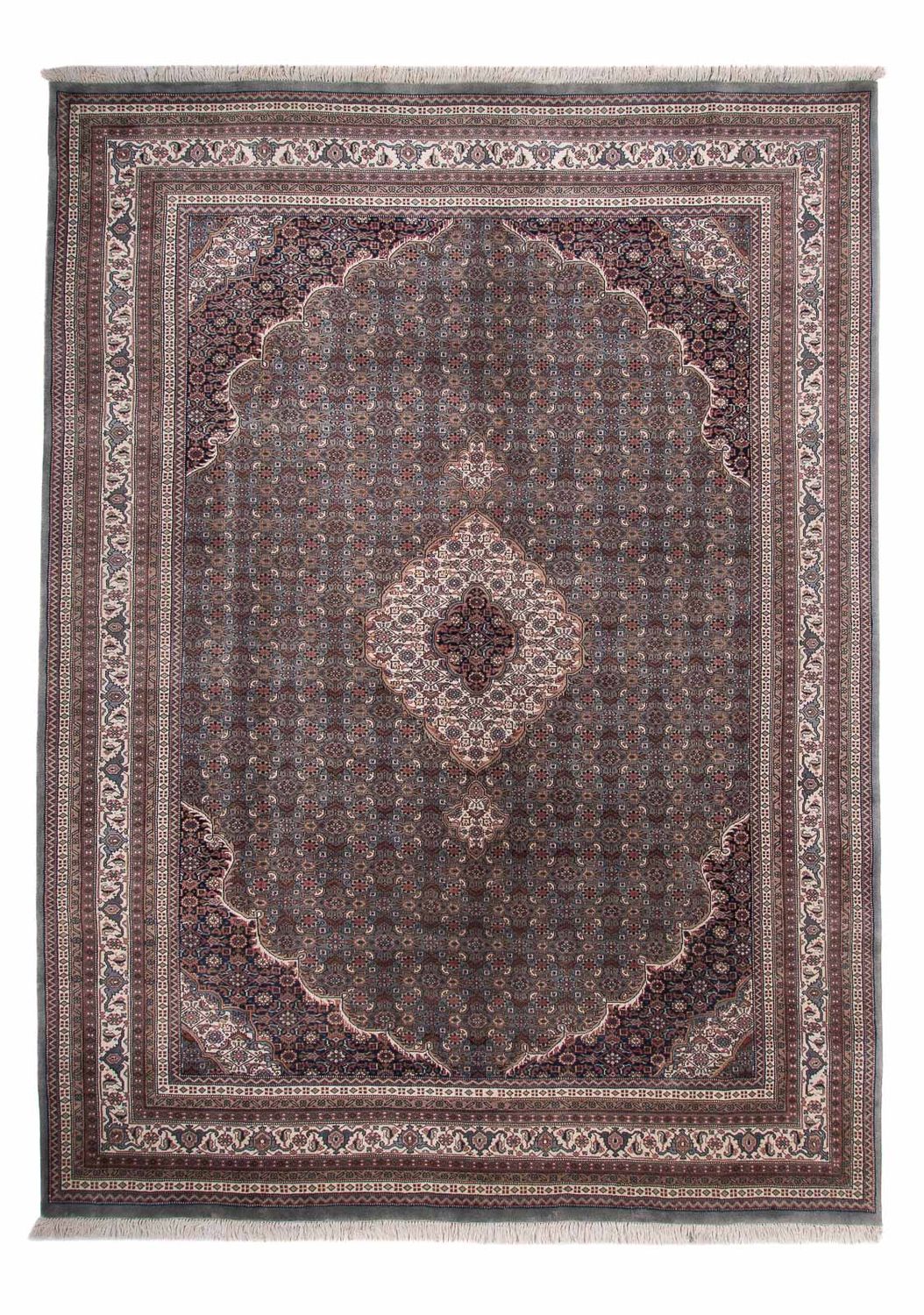 Oosters tapijt - Bijar - Indus - 349 x 246 cm - donkergrijs
