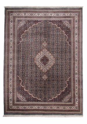 Oosters tapijt - Bijar - Indus - 349 x 246 cm - donkergrijs