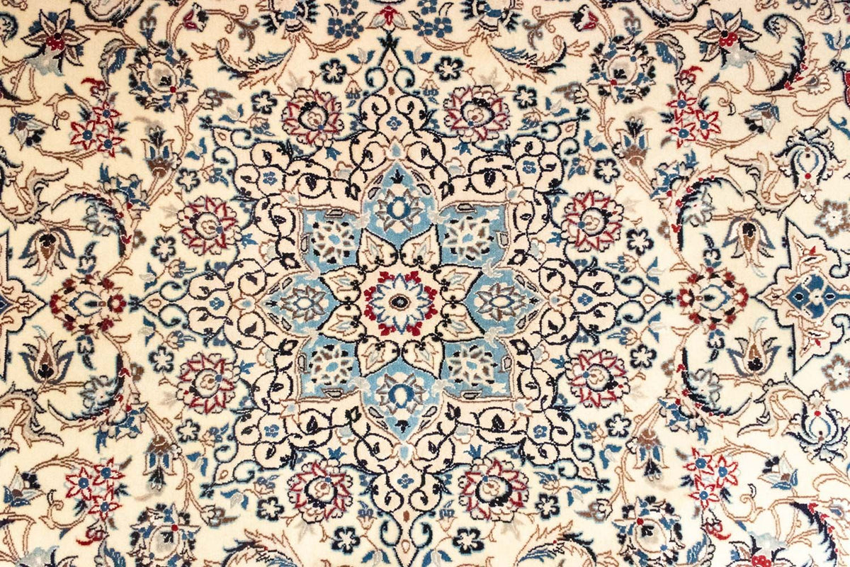 Perzisch tapijt - Nain - Koninklijk - 263 x 174 cm - natuurlijk wit