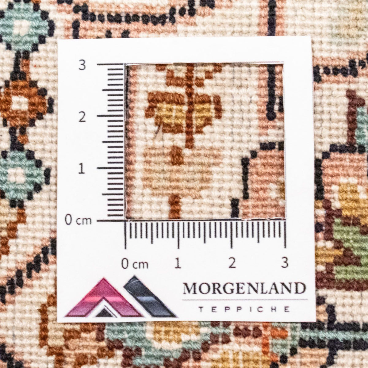 Zijden tapijt - Kashmir Silk - 229 x 152 cm - beige