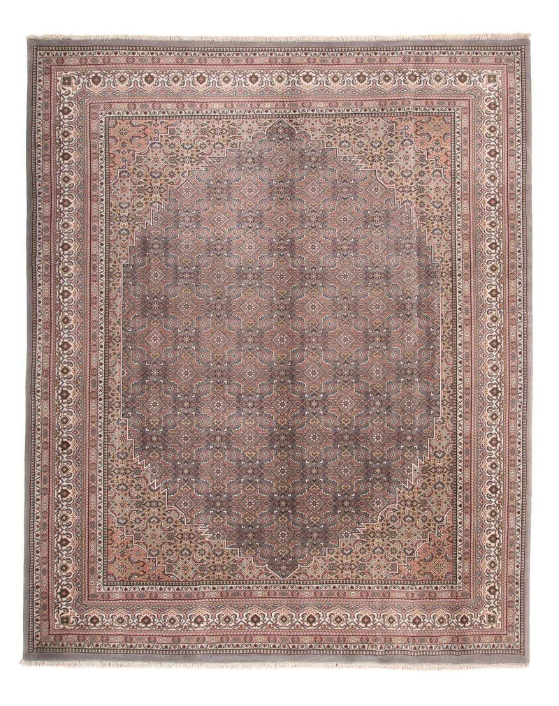 Oosters tapijt - Bijar - Indus - 299 x 248 cm - donkerbruin