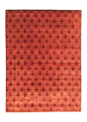 Gabbeh Tapijt - Loribaft Perzisch - 242 x 172 cm - oranje