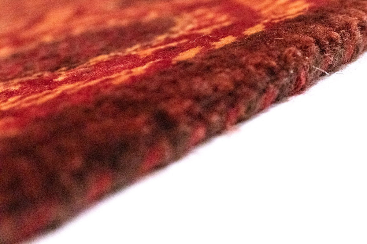 Gabbeh Tapijt - Loribaft Perzisch - 242 x 172 cm - oranje