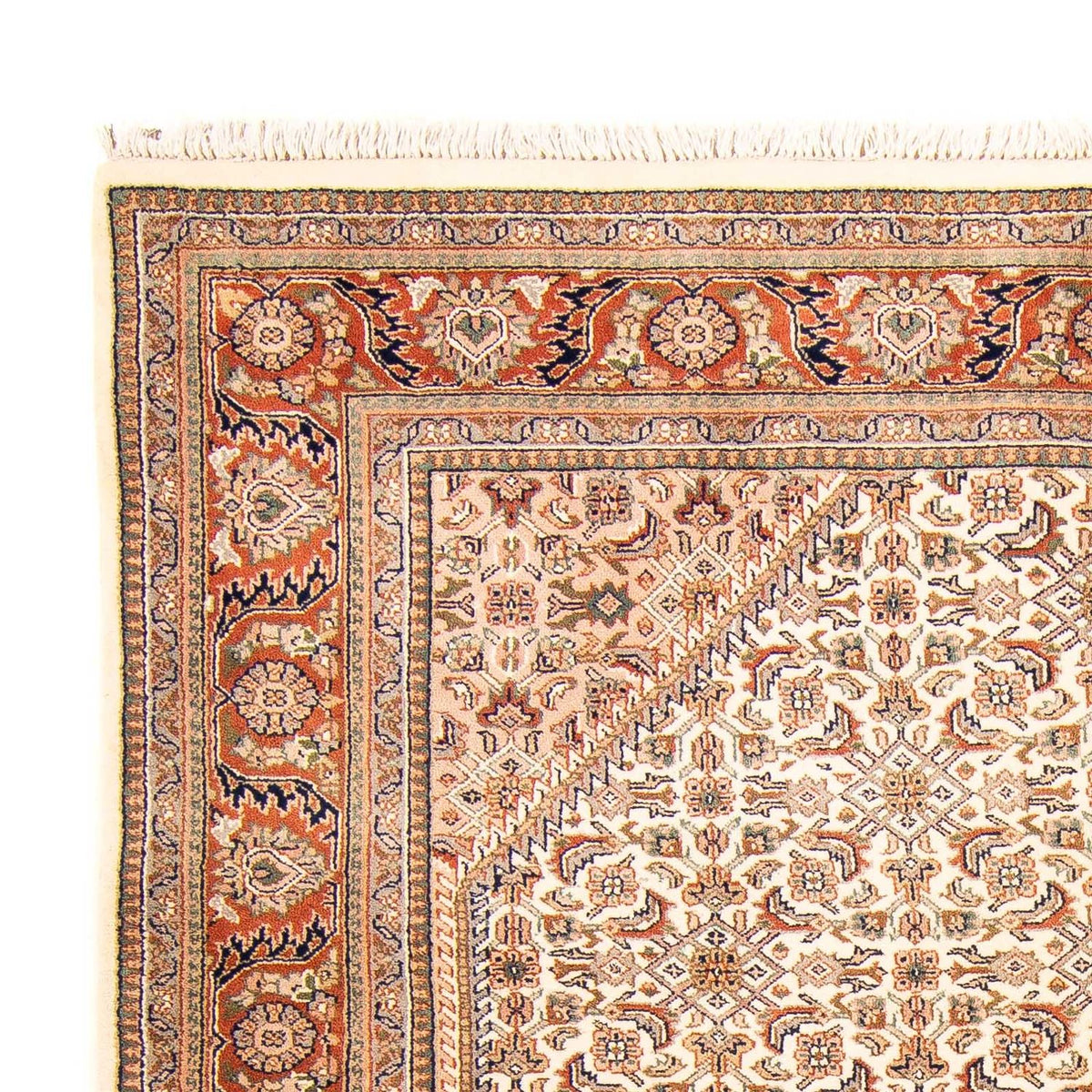 Oosters tapijt - Bijar - Indus - 242 x 173 cm - beige