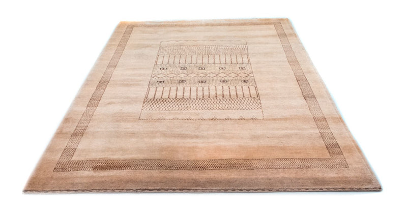 Gabbeh Tapijt - Loribaft Perzisch - 222 x 151 cm - bruin