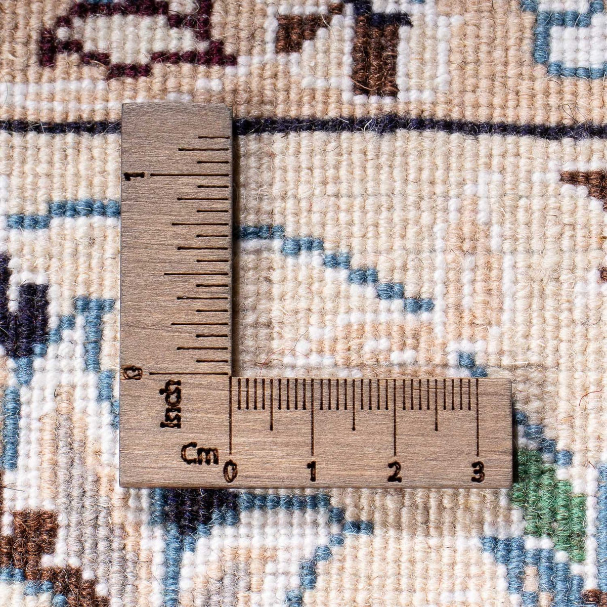 Perzisch tapijt - Nain - Koninklijk - 245 x 155 cm - beige