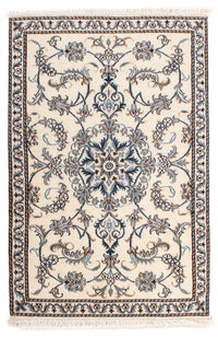Perzisch tapijt - Nain - 137 x 90 cm - beige