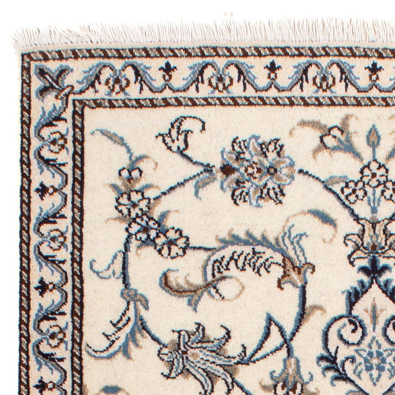 Perzisch tapijt - Nain - 137 x 90 cm - beige