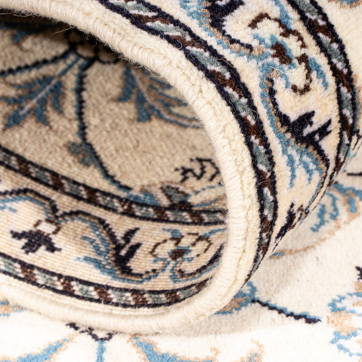 Perzisch tapijt - Nain - 137 x 88 cm - beige