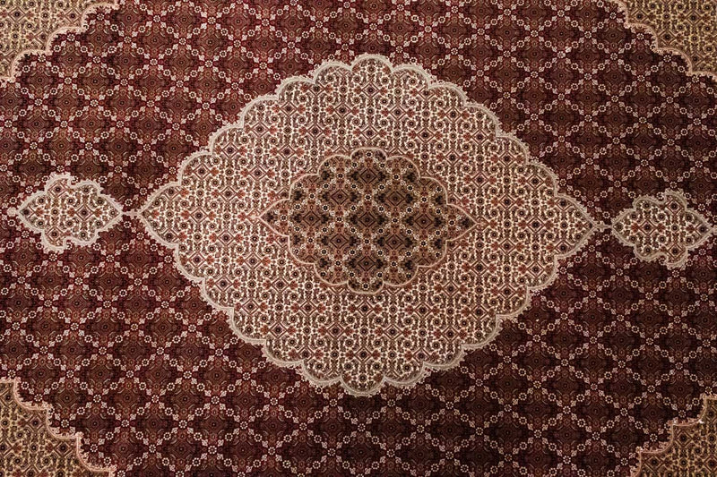 Perzisch tapijt - Tabriz - 306 x 249 cm - rood