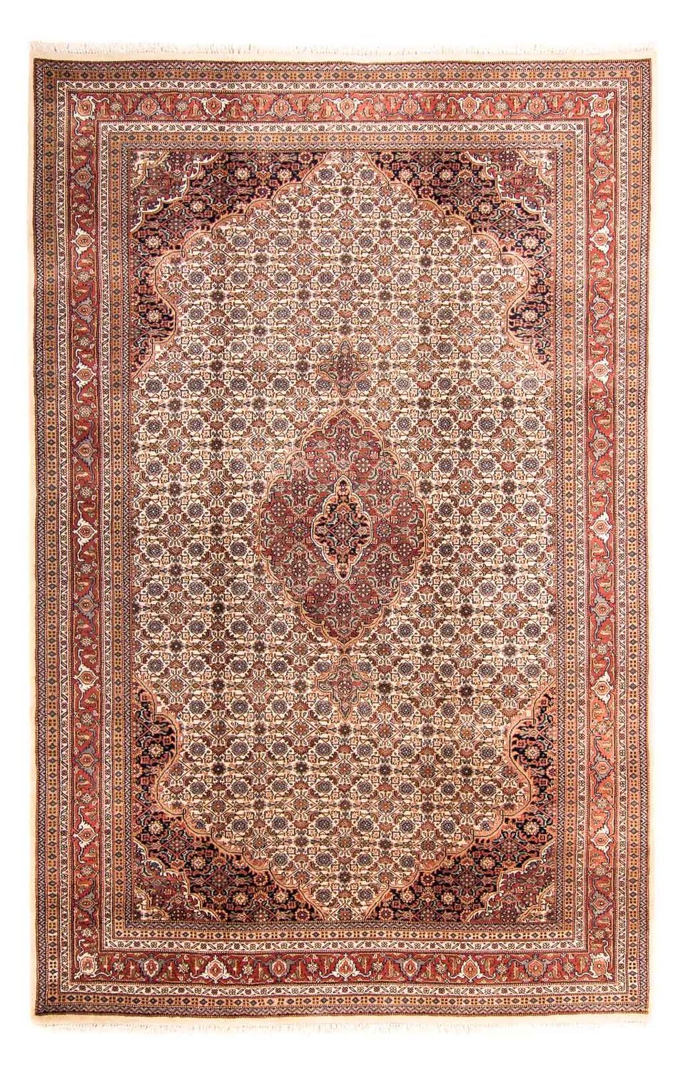 Oosters tapijt - Bijar - Indus - 305 x 196 cm - beige