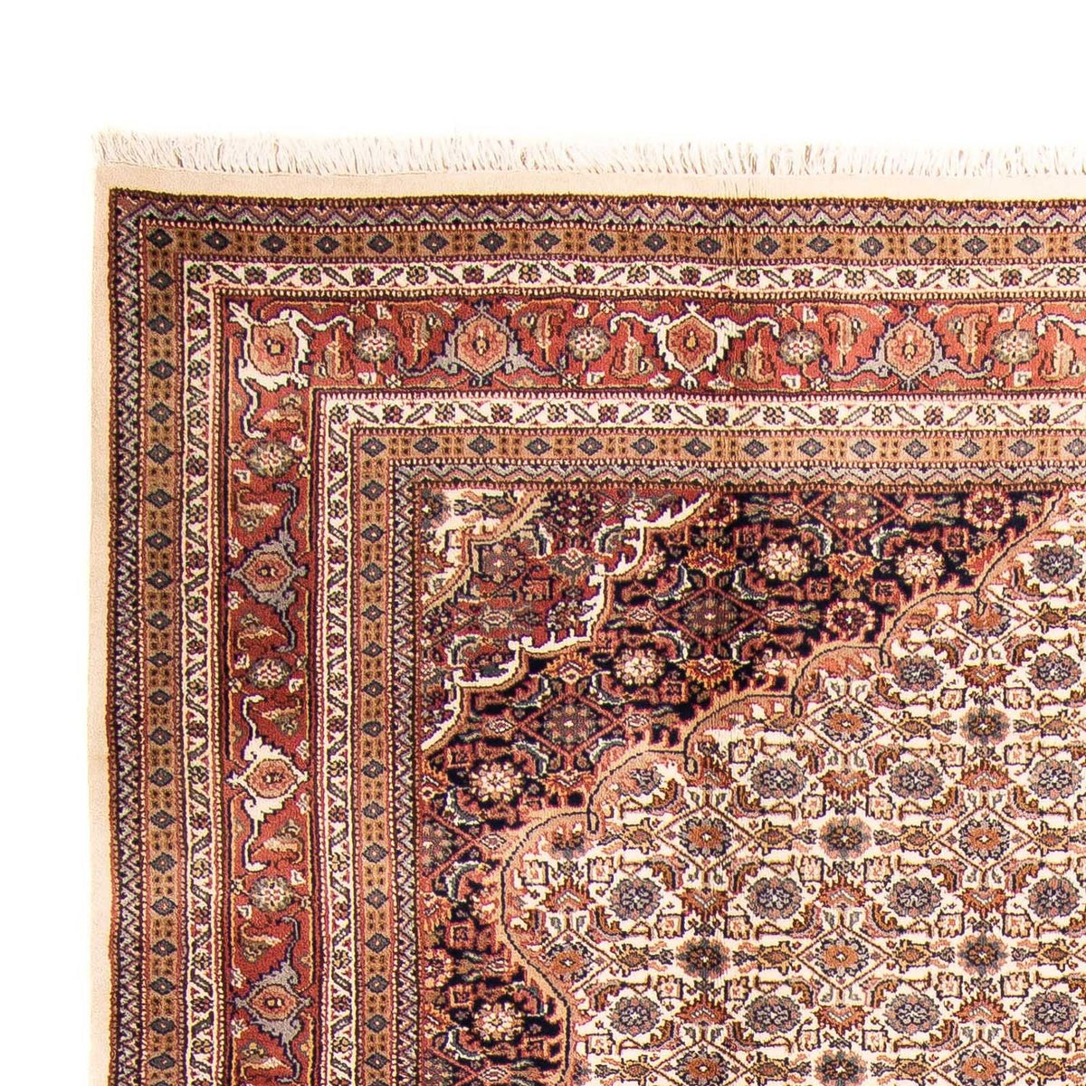 Oosters tapijt - Bijar - Indus - 305 x 196 cm - beige