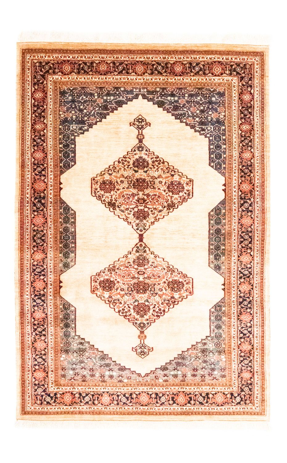 Perzisch Tapijt - Nomadisch - 235 x 155 cm - beige