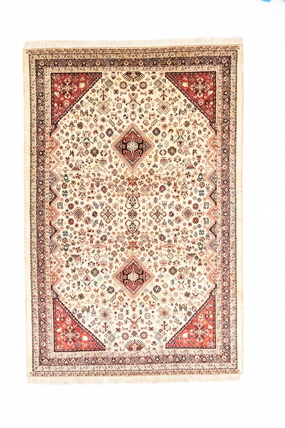 Perzisch Tapijt - Nomadisch - 257 x 170 cm - beige