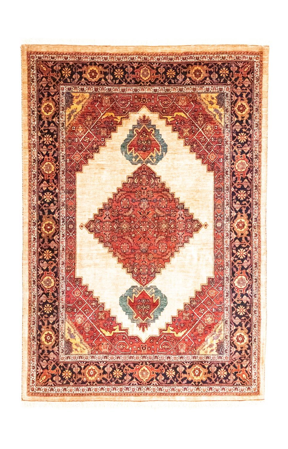 Perzisch Tapijt - Nomadisch - 228 x 157 cm - rood