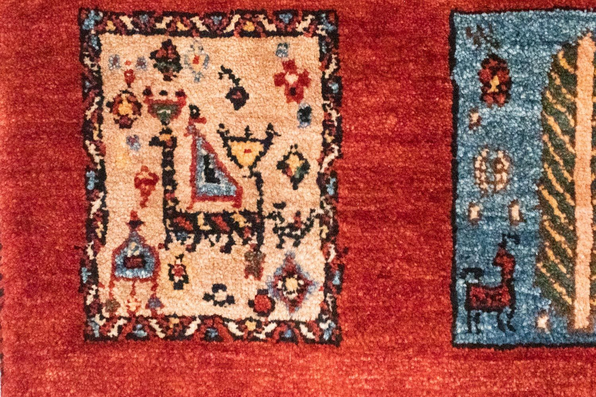 Perzisch Tapijt - Nomadisch - 244 x 158 cm - oranje