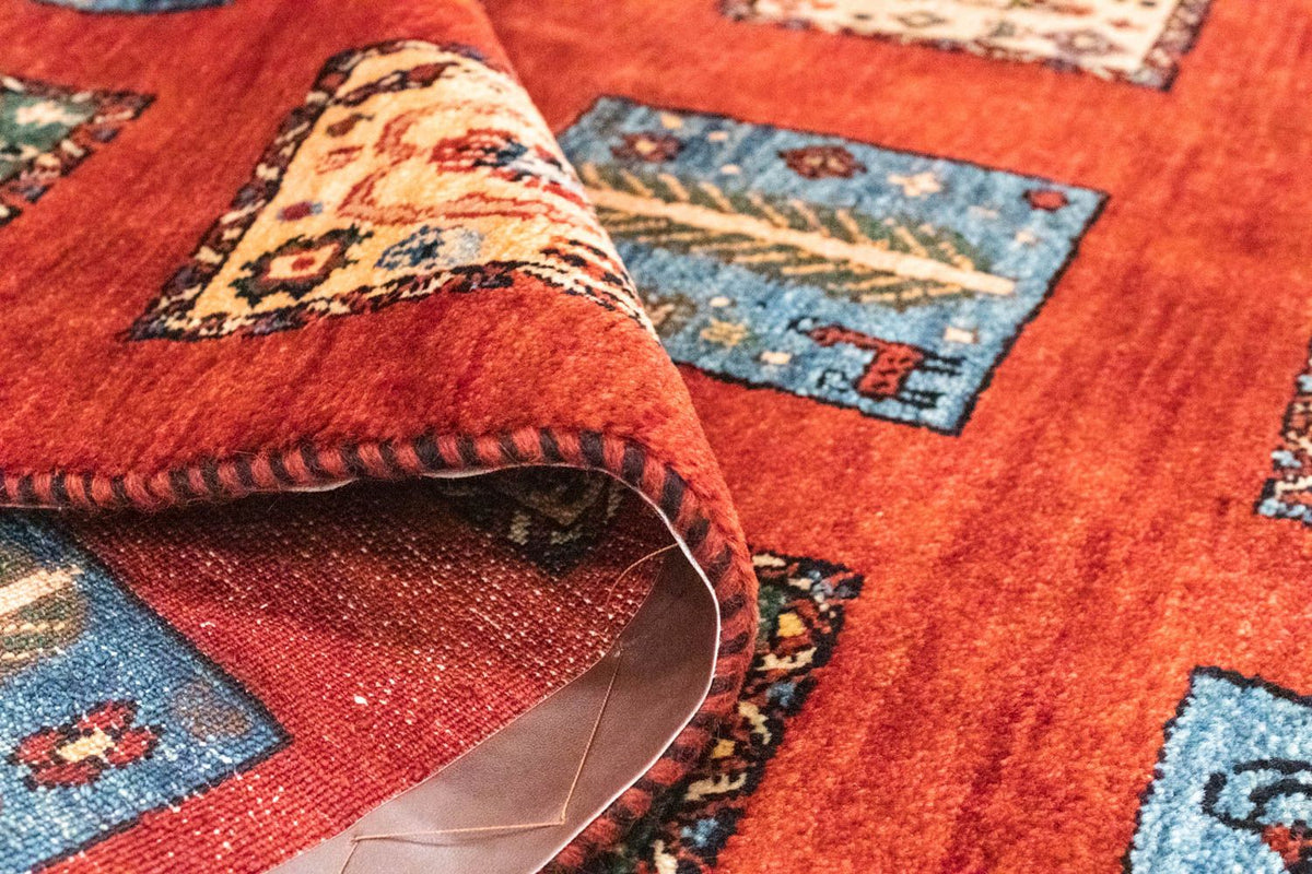 Perzisch Tapijt - Nomadisch - 244 x 158 cm - oranje