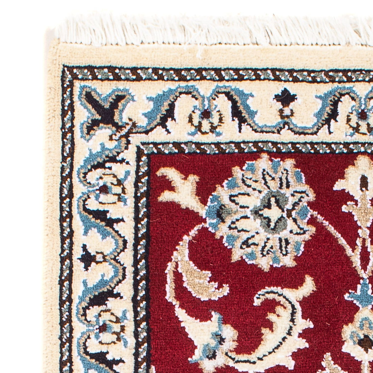 Perzisch tapijt - Nain - 89 x 56 cm - donkerrood