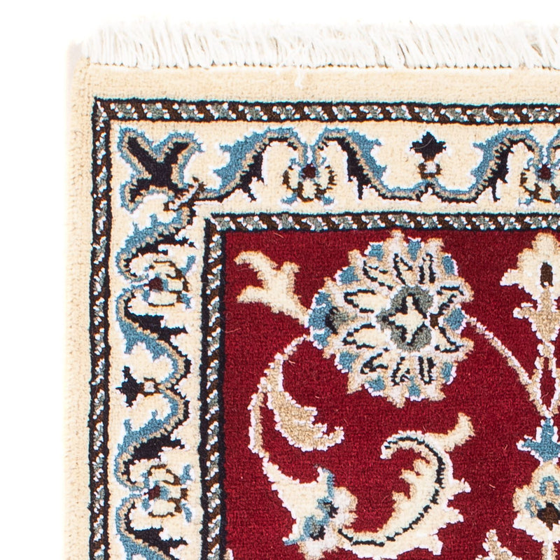 Perzisch tapijt - Nain - 89 x 56 cm - donkerrood