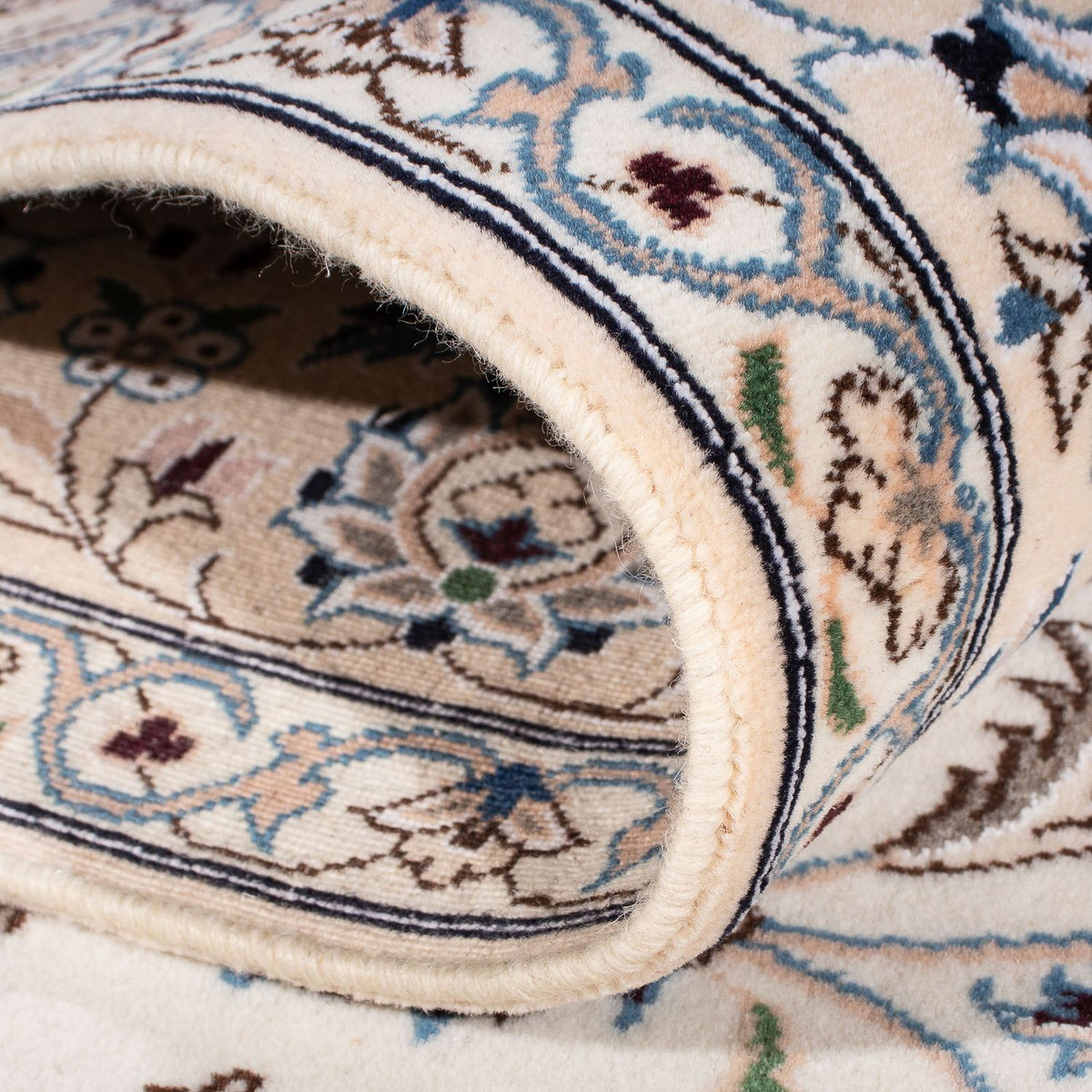 Perzisch tapijt - Nain - Koninklijk - 248 x 155 cm - beige