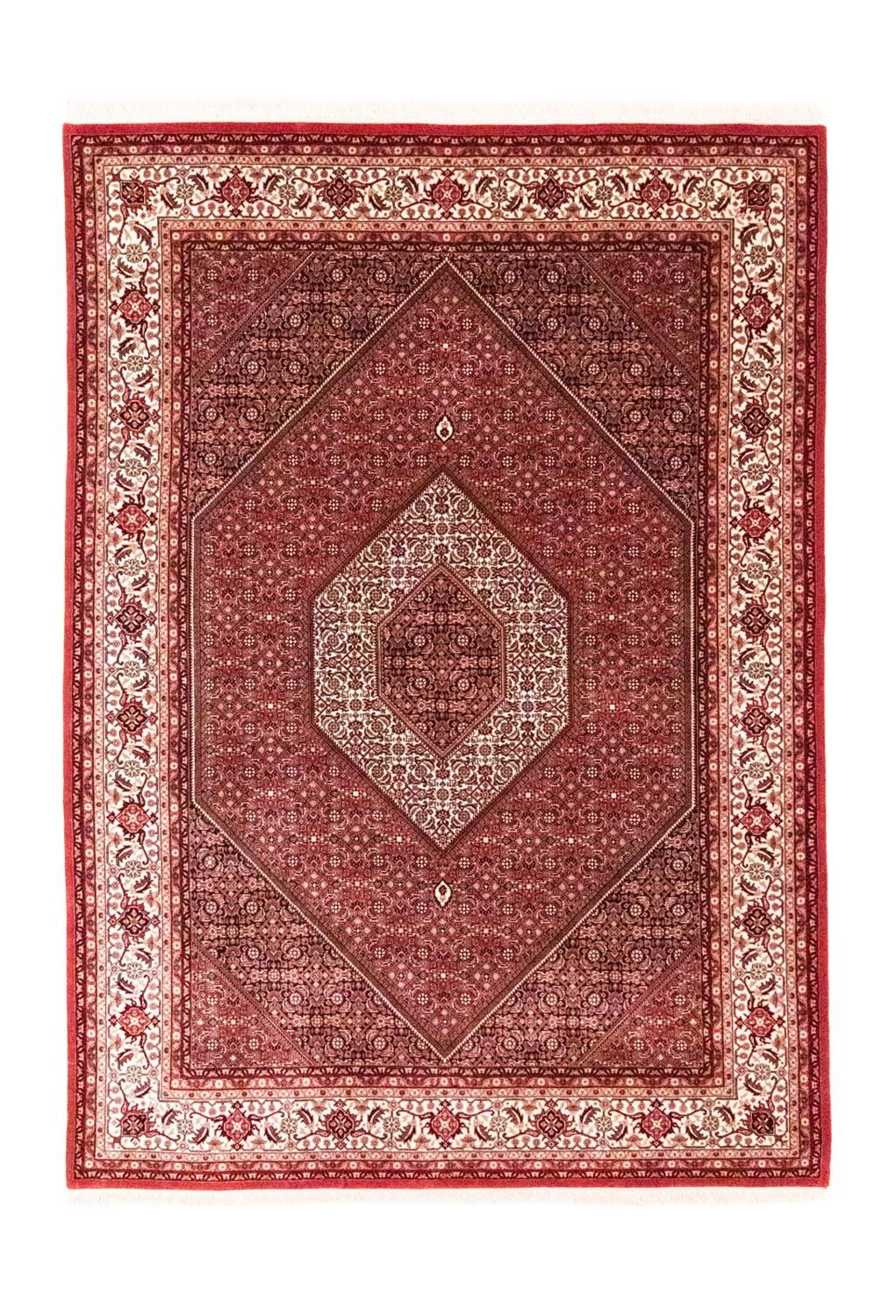 Perzisch tapijt - Bijar - 286 x 208 cm - rood
