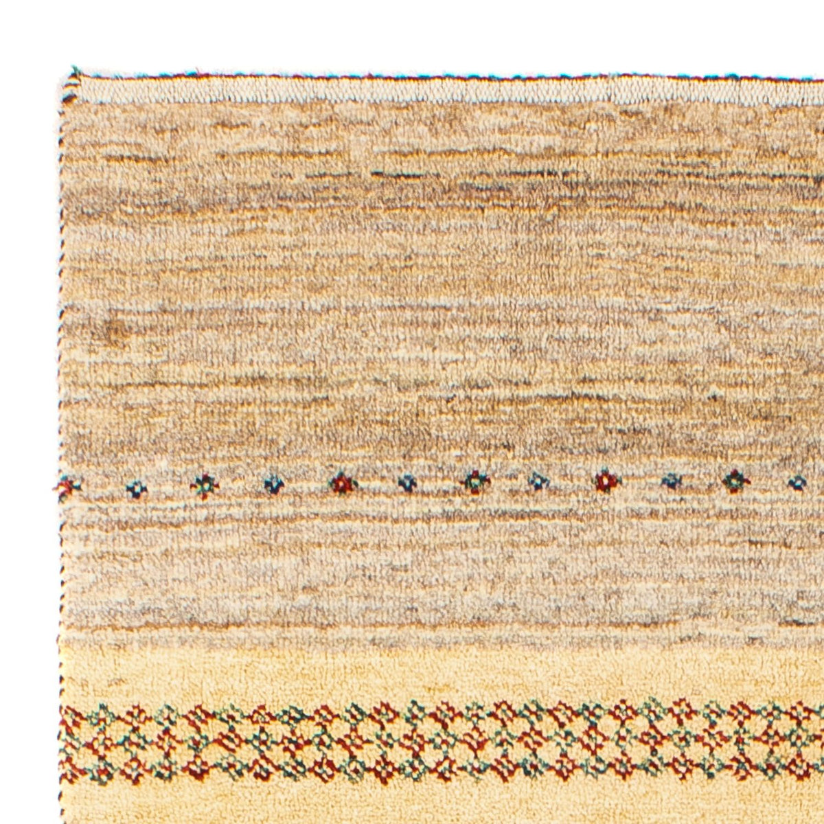 Gabbeh Tapijt - Loribaft Perzisch - 138 x 79 cm - beige