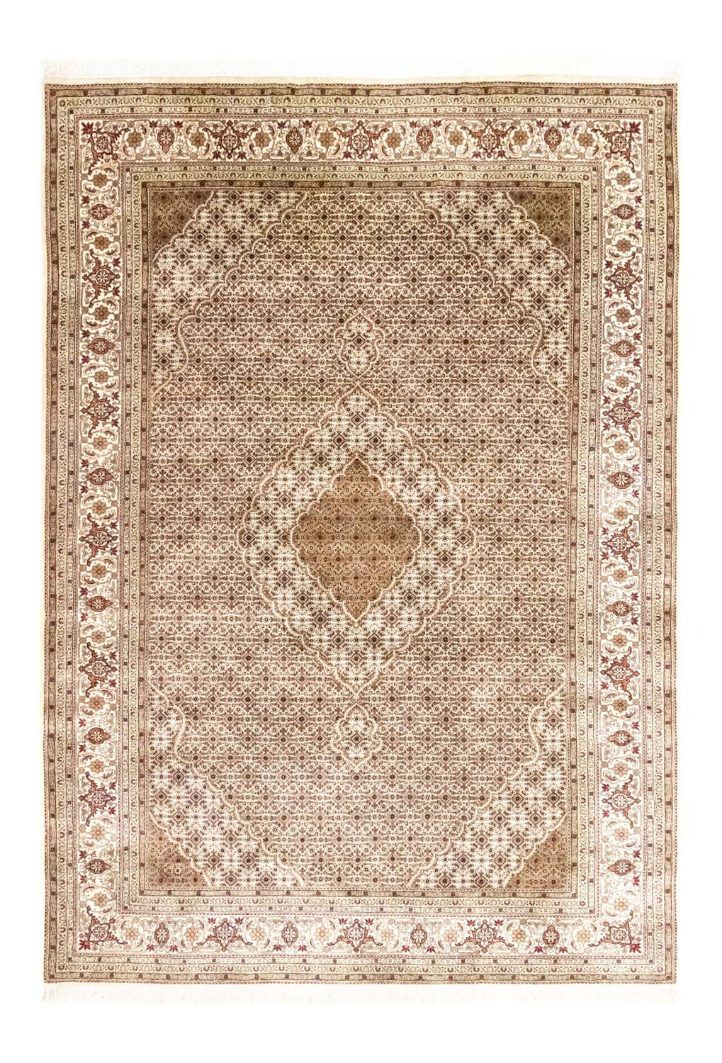 Perzisch tapijt - Tabriz - 296 x 205 cm - bruin