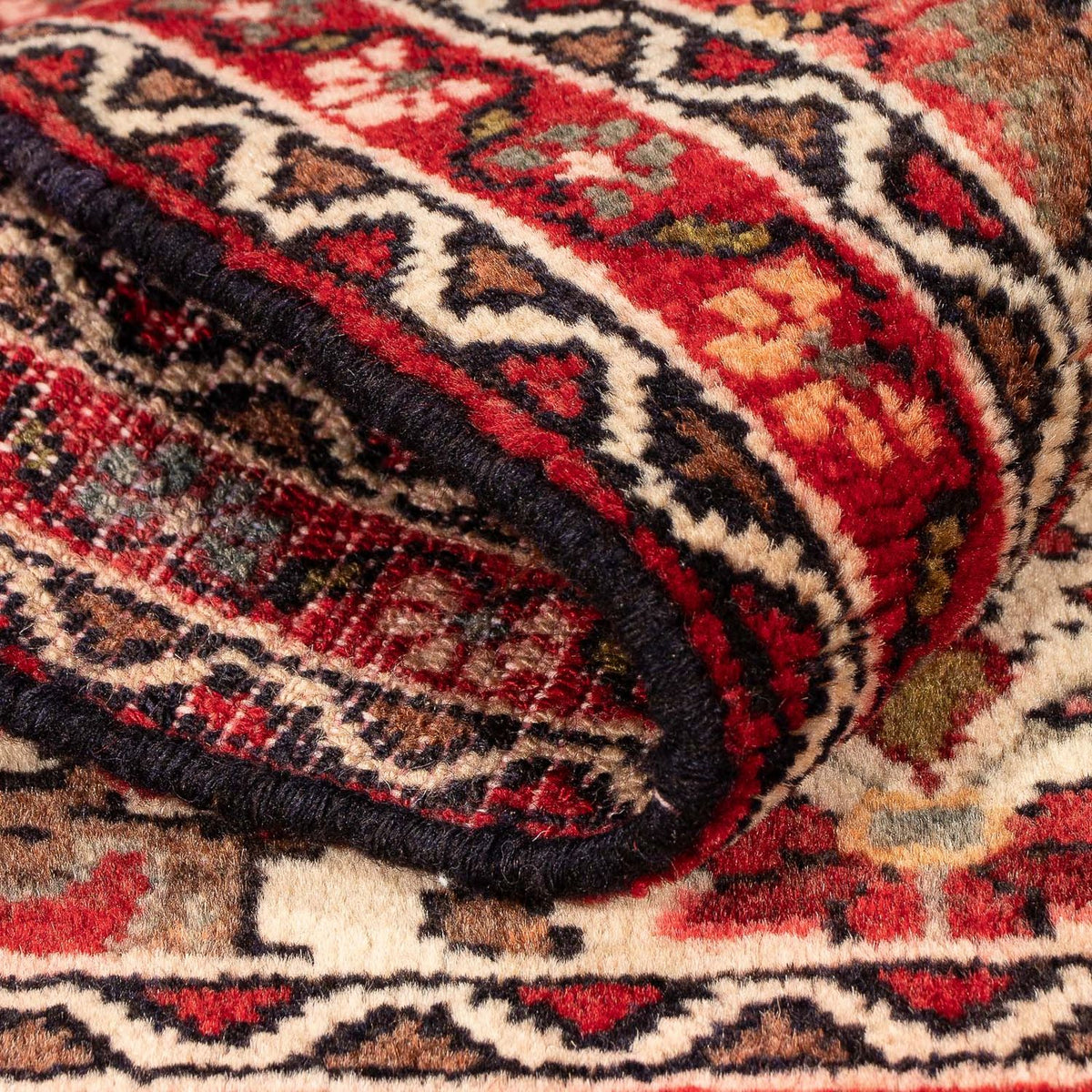 Perzisch Tapijt - Nomadisch - 77 x 57 cm - beige