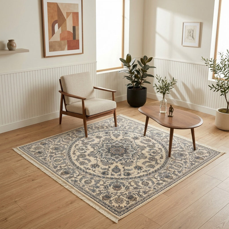 Nain - 12La Tapijt 200x200cm - Perzisch tapijt