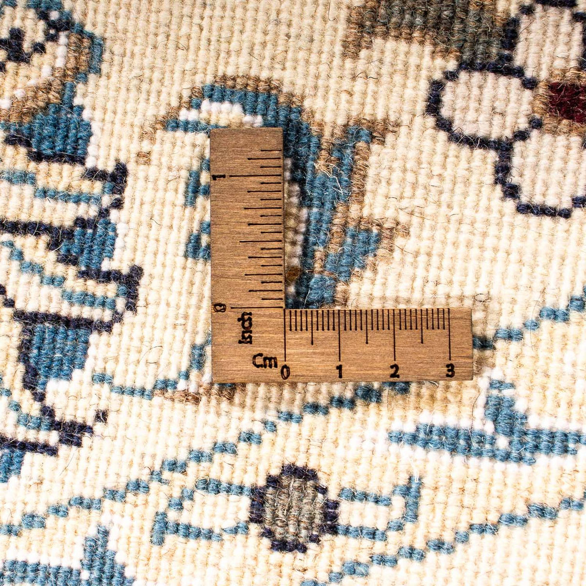 Perzisch tapijt - Nain rond  - 150 x 150 cm - beige