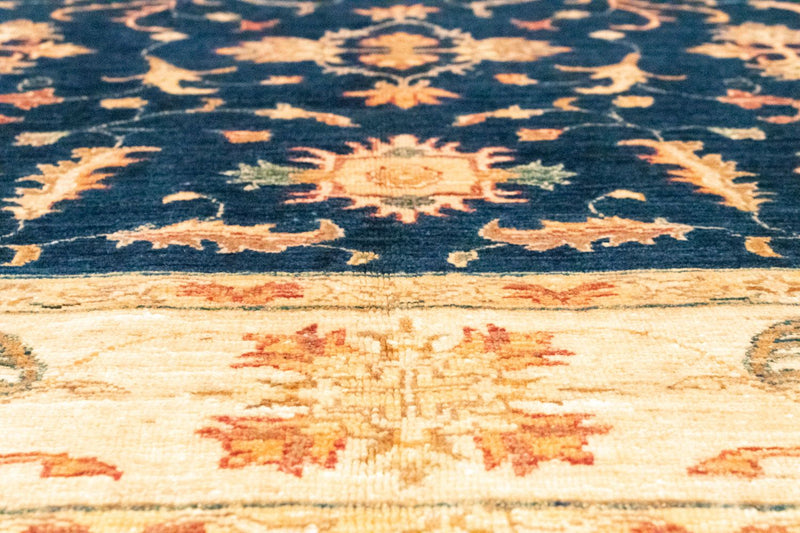 Ziegler tapijt - 253 x 178 cm - blauw