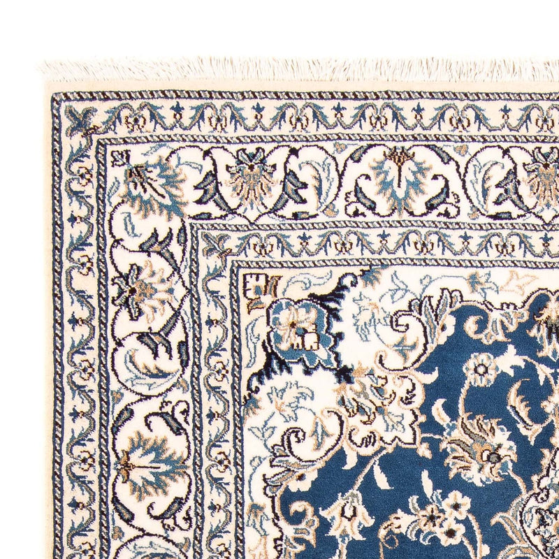 Perzisch tapijt - Nain - 198 x 149 cm - donkerblauw