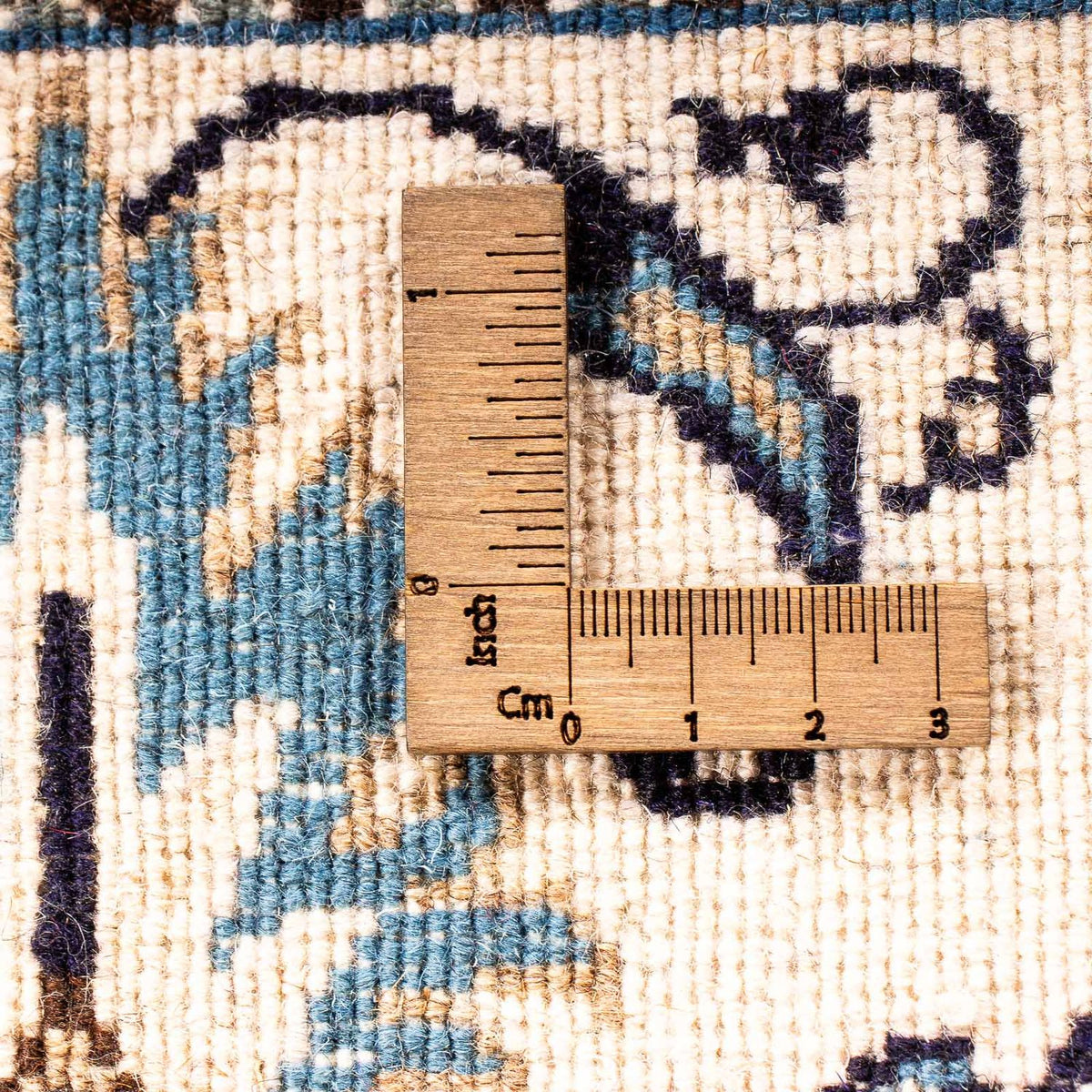 Perzisch tapijt - Nain - 198 x 149 cm - donkerblauw