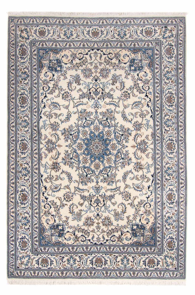 Perzisch tapijt - Nain - 297 x 200 cm - beige