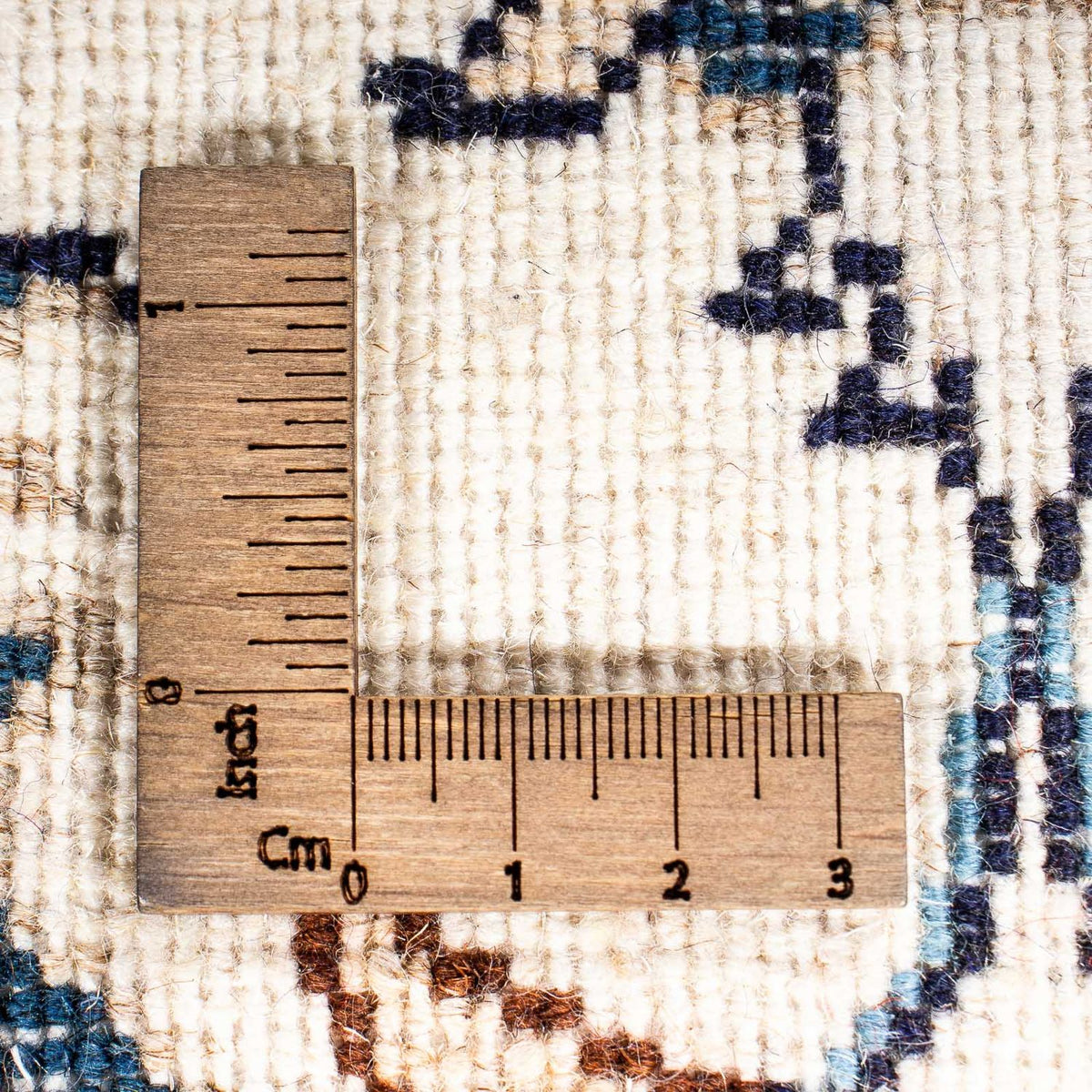 Loper Perzisch tapijt - Nain - 376 x 77 cm - beige