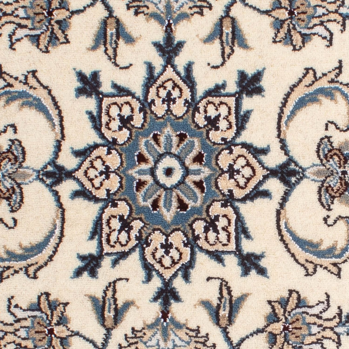 Perzisch tapijt - Nain - 140 x 68 cm - beige