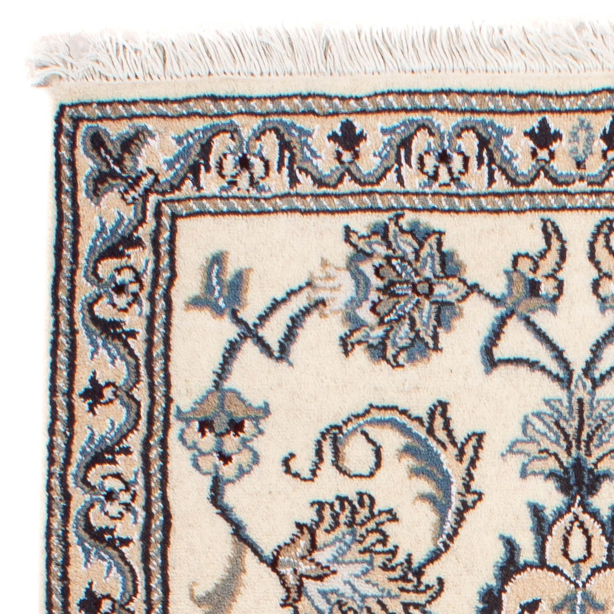 Perzisch tapijt - Nain - 140 x 68 cm - beige