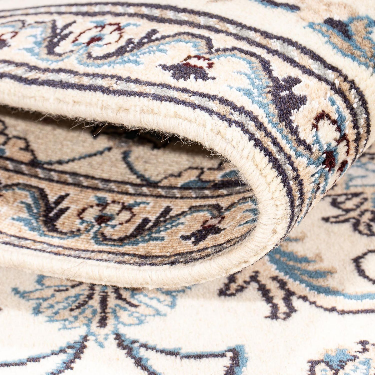 Perzisch tapijt - Nain - 140 x 68 cm - beige