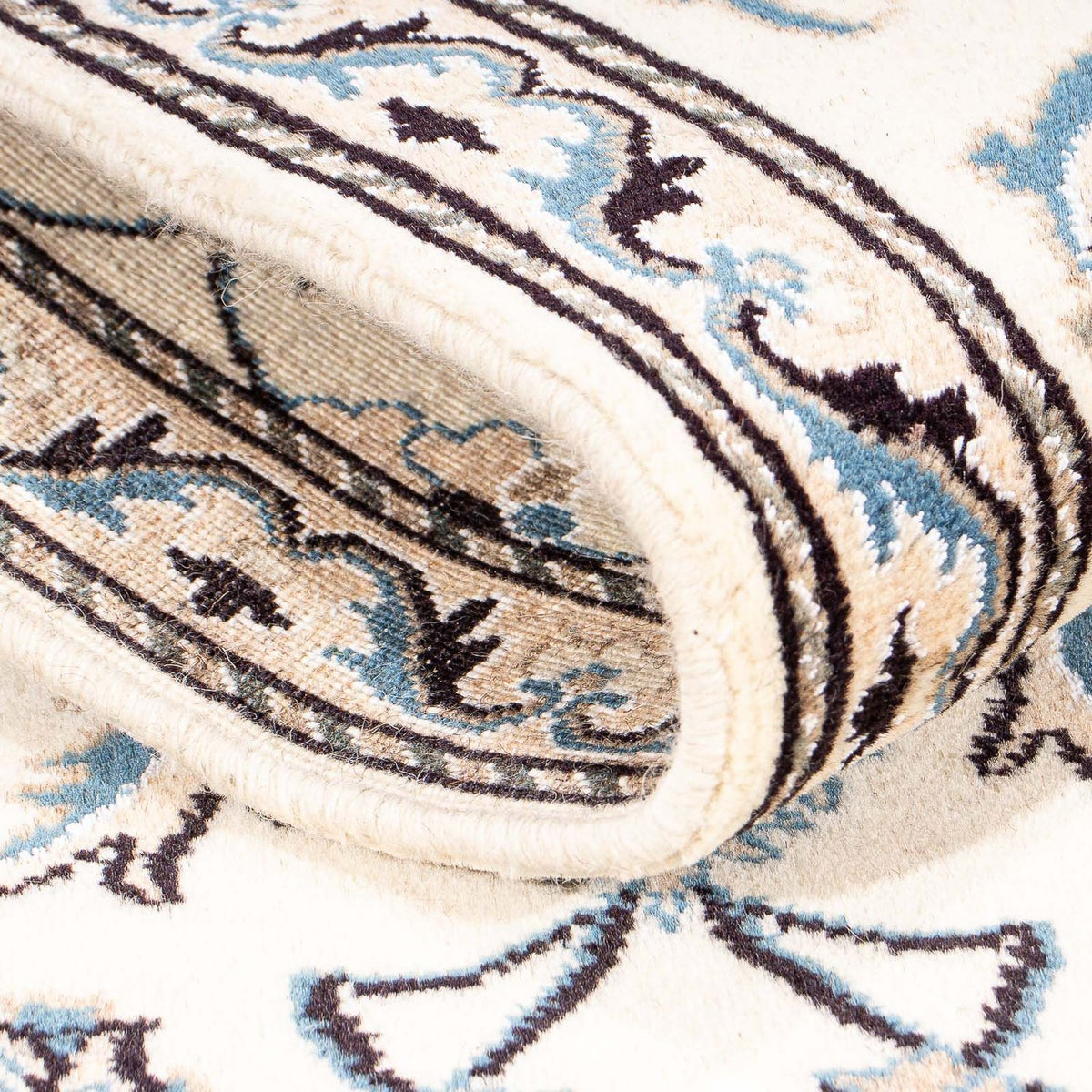 Perzisch tapijt - Nain - 139 x 70 cm - beige