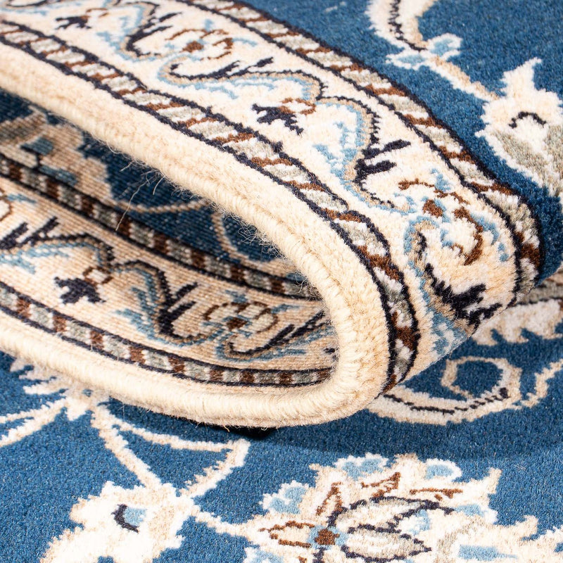 Perzisch tapijt - Nain - 140 x 70 cm - donkerblauw