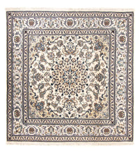 Perzisch tapijt - Nain vierkant  - 200 x 195 cm - beige